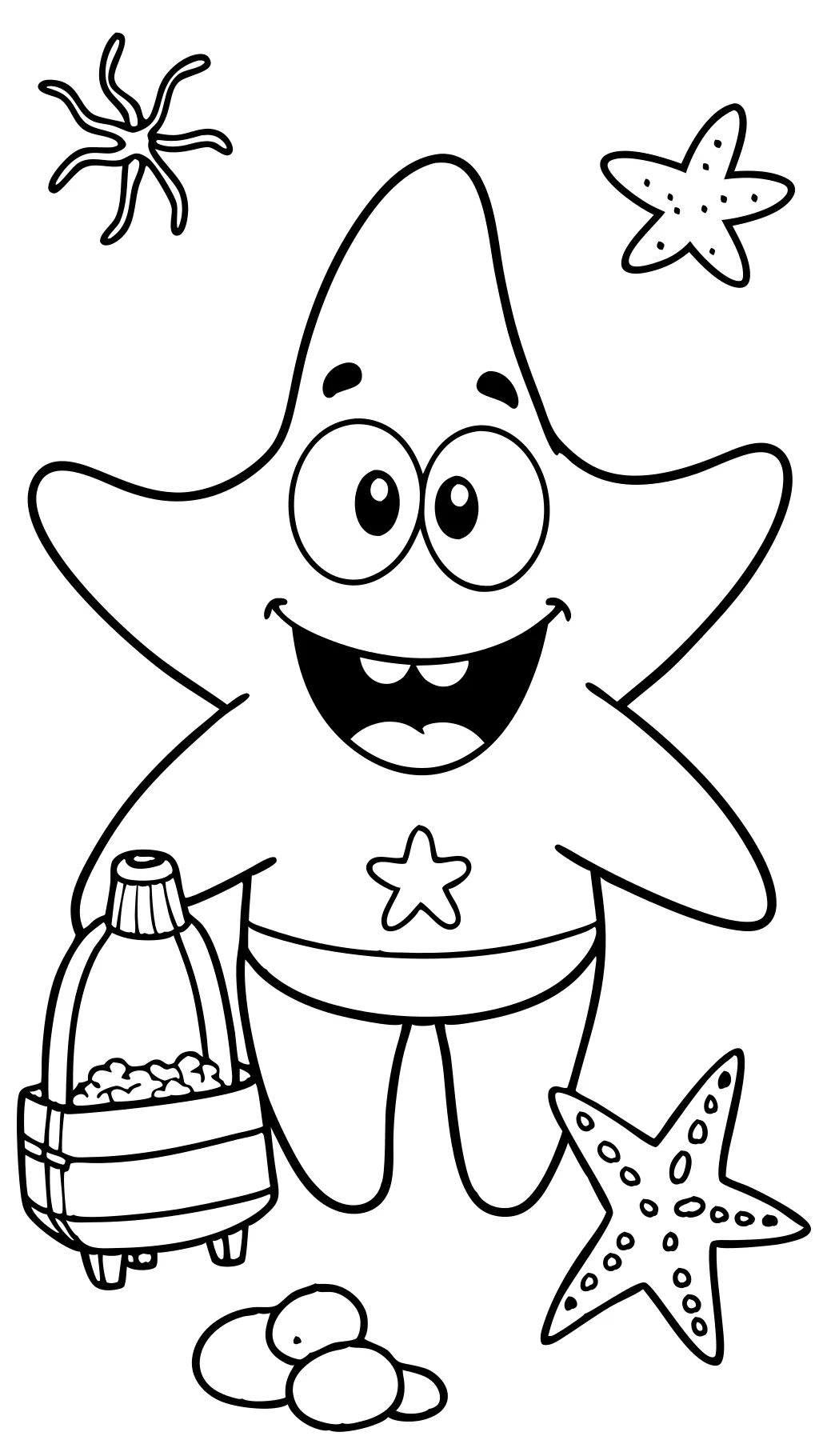 coloriage patrick